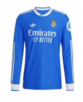 Günstige Real Madrid 3rd trikot 2025-26 Langarm
